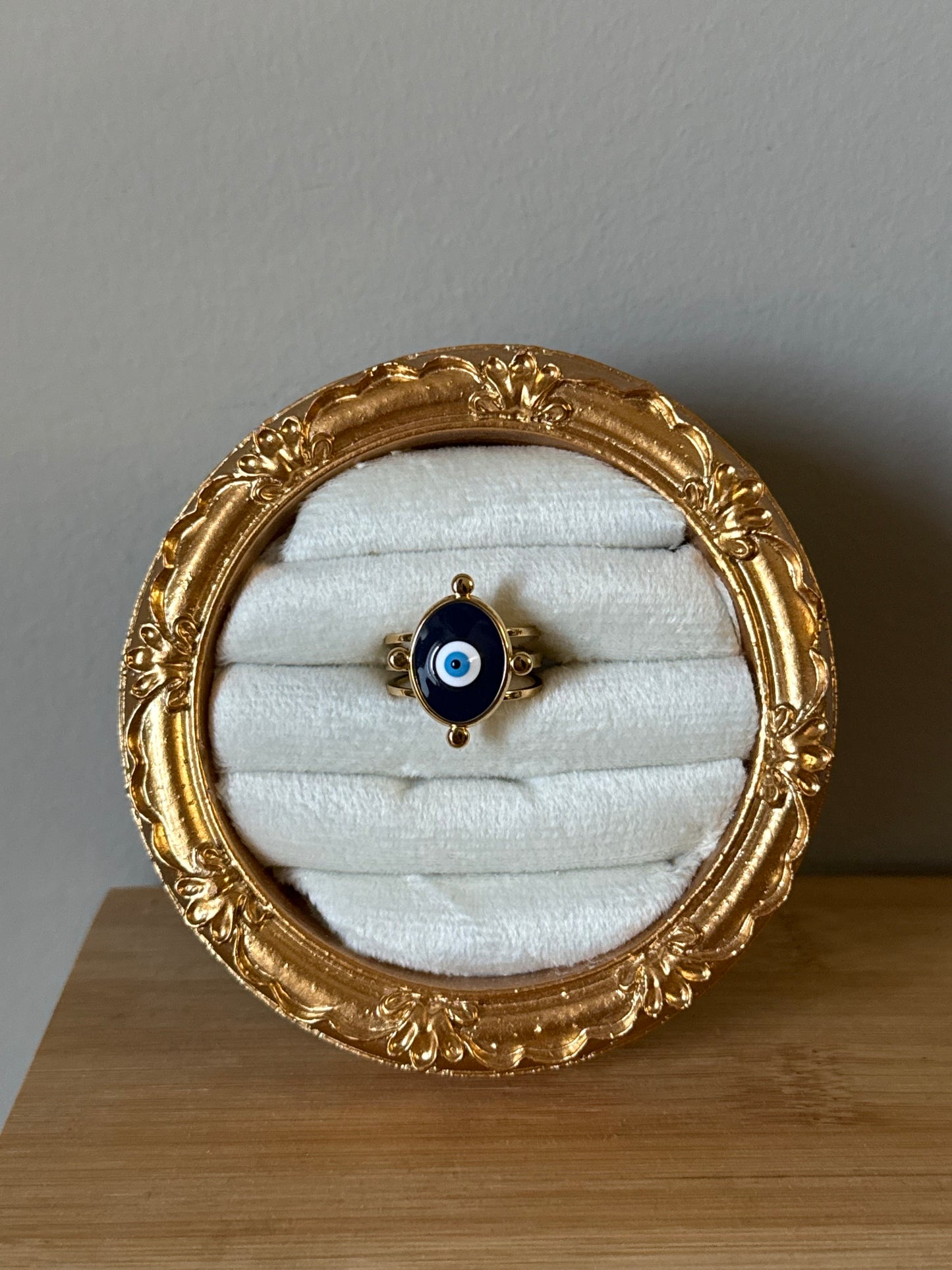 Evil eye ring