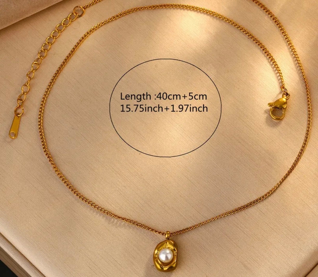 Pearl Gold Necklace