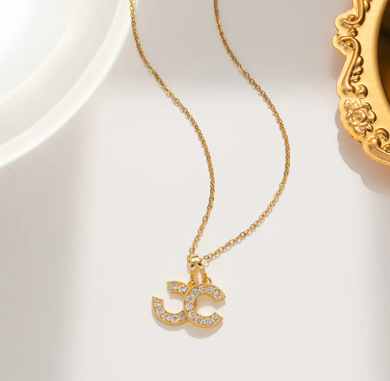 Chanel-inspired necklace