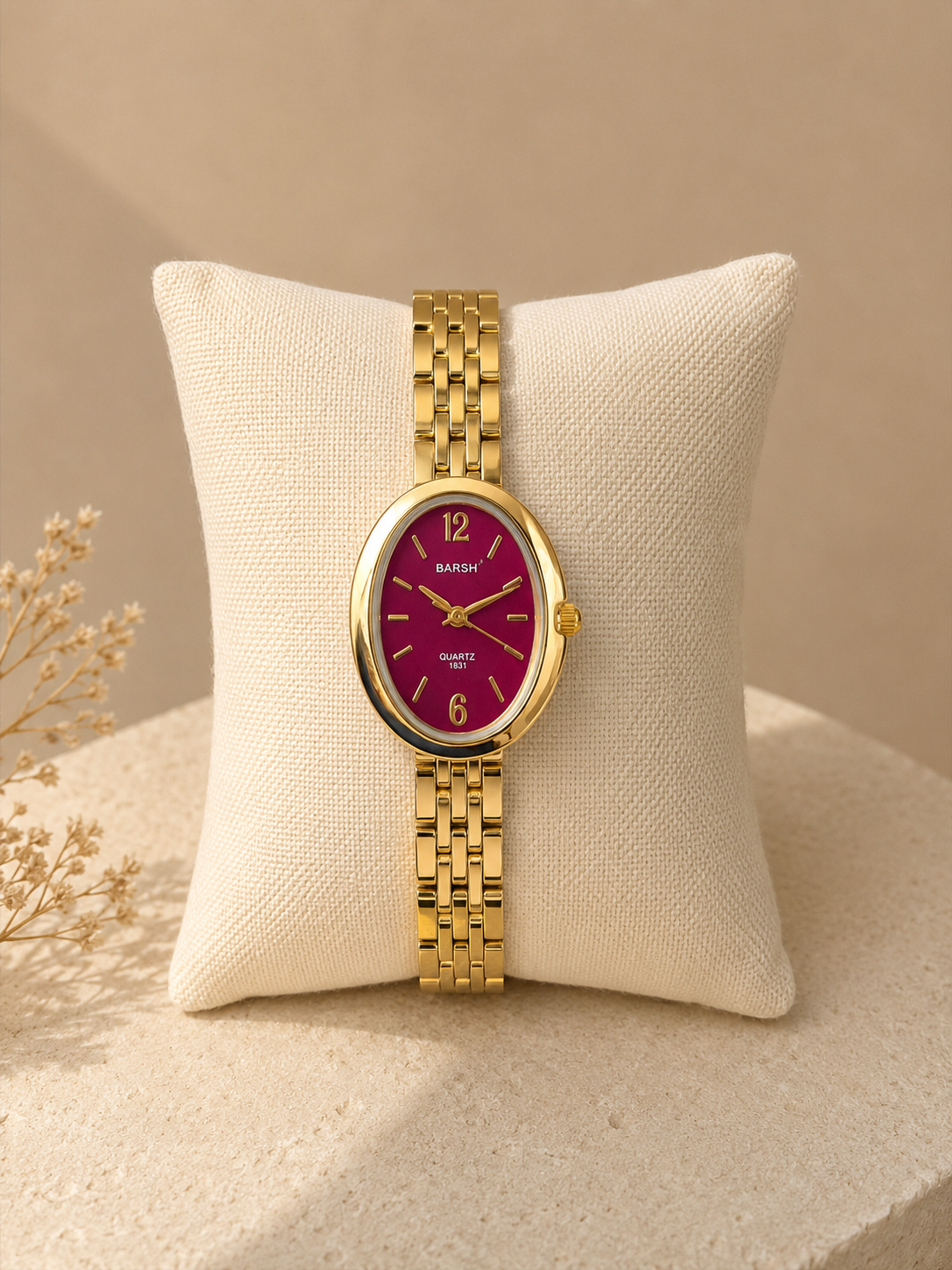 Oval Retro Watch