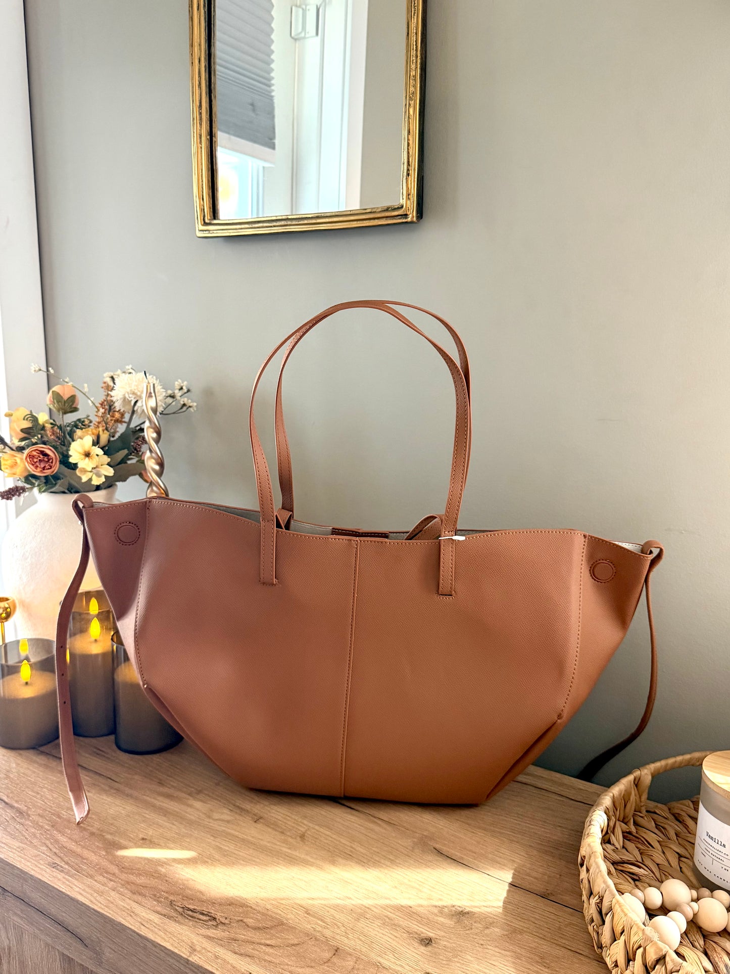Brown Leather Bag (large)