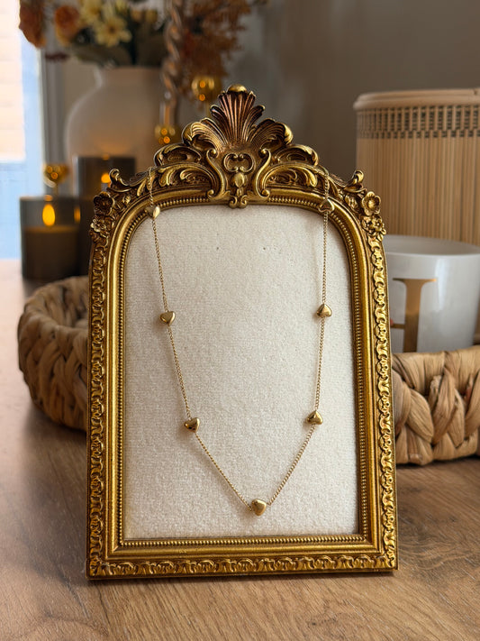 Eight Heart Necklace