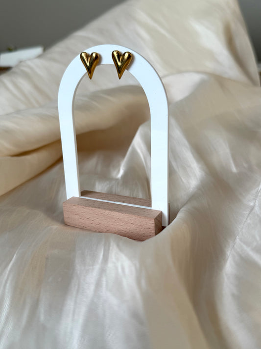 Herz Ohrstecker