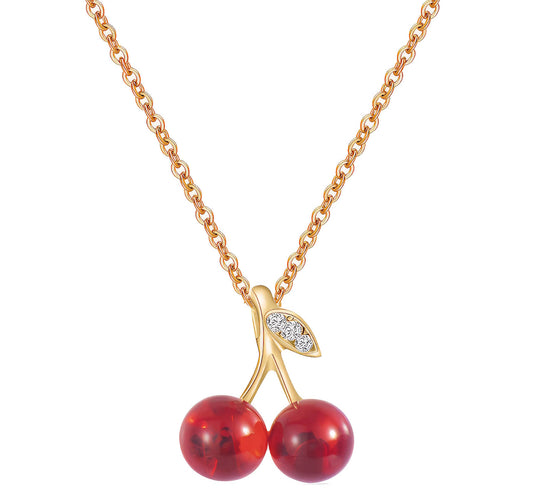 Cherry necklace