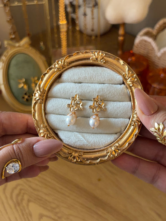 Baroque Pearl Earrings