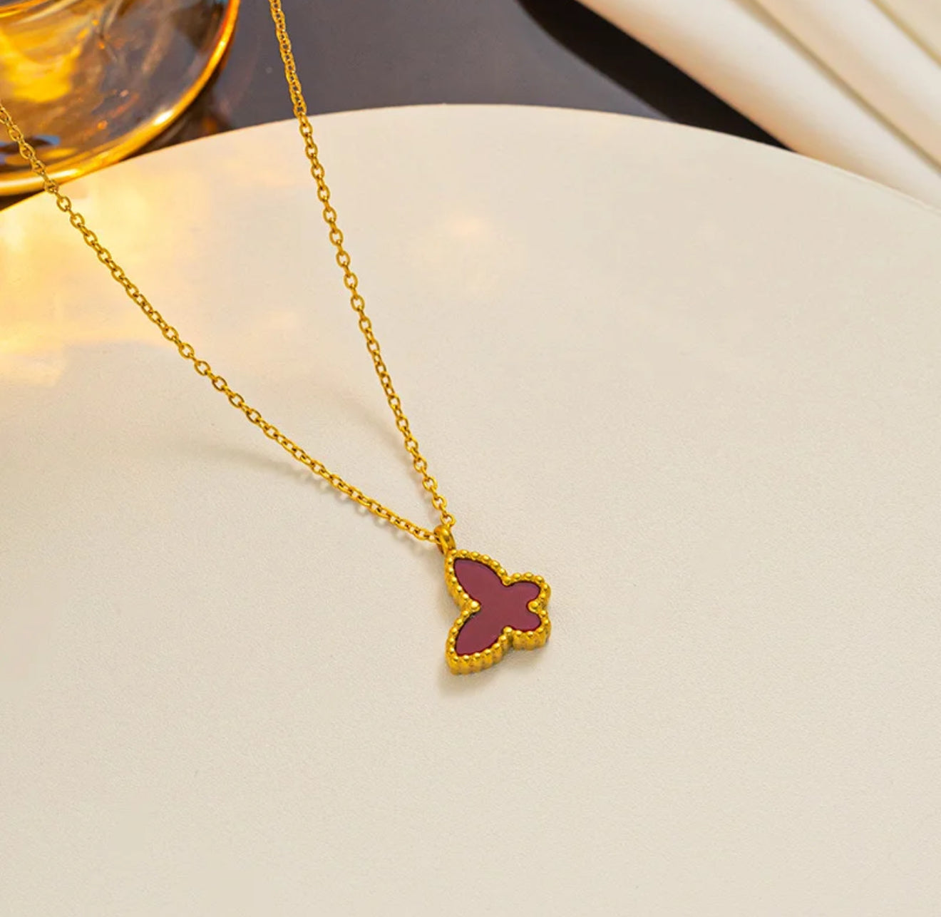 Butterfly necklace