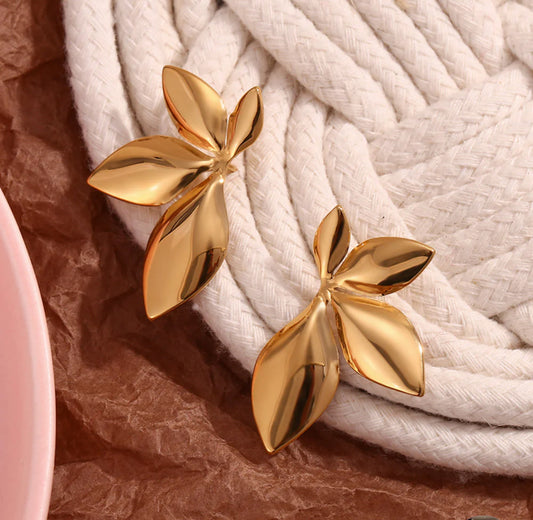 Golden Bloom Earrings