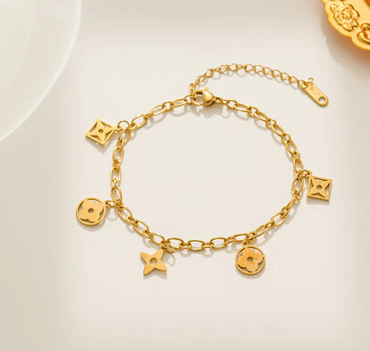 LV inspired bracelet