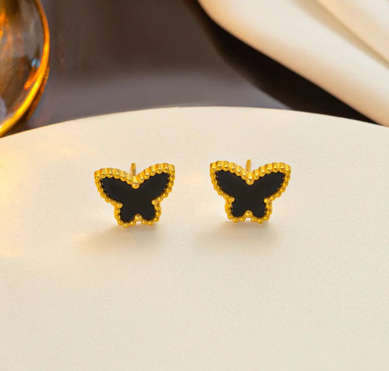 Butterfly earstuds