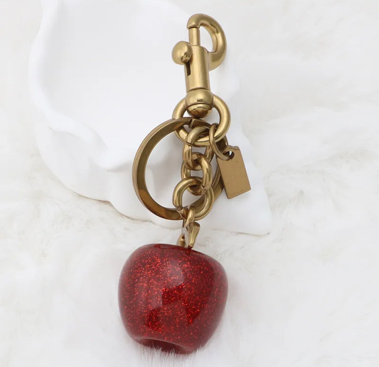 Apple Bag Charm