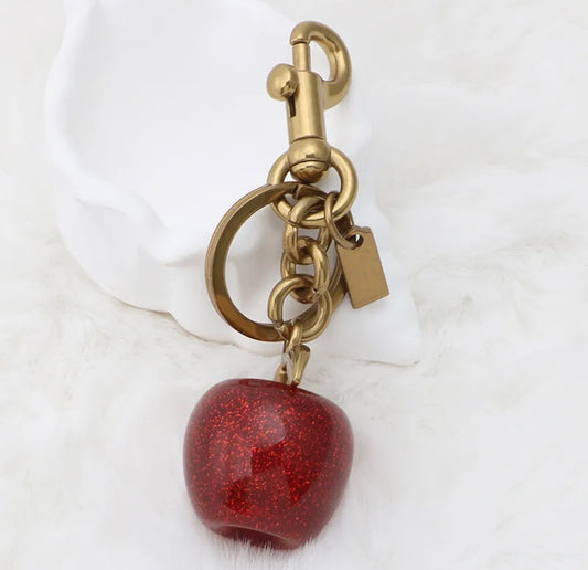 Apple Bag Charm