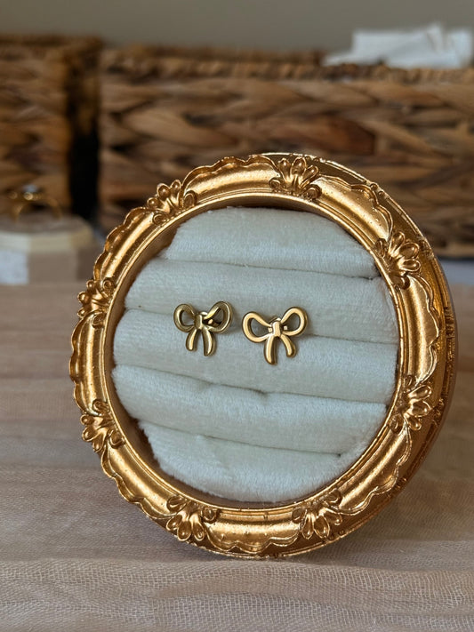 Bow earrings