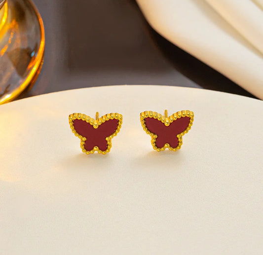 Butterfly earstuds