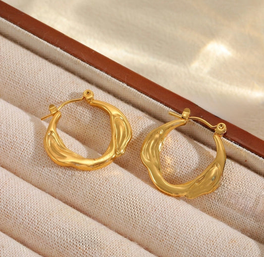 Molten Glow Hoops