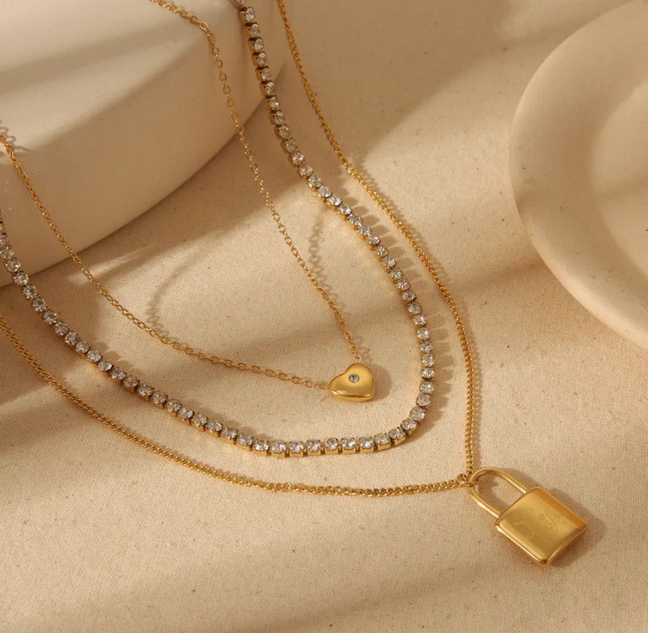 Locked in Love Necklace