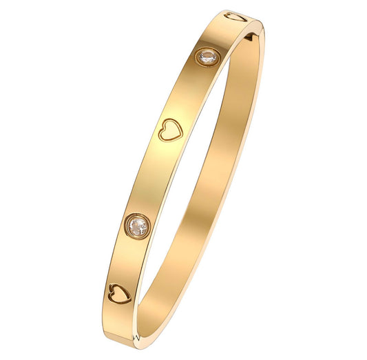 Cartier Heart Bangle