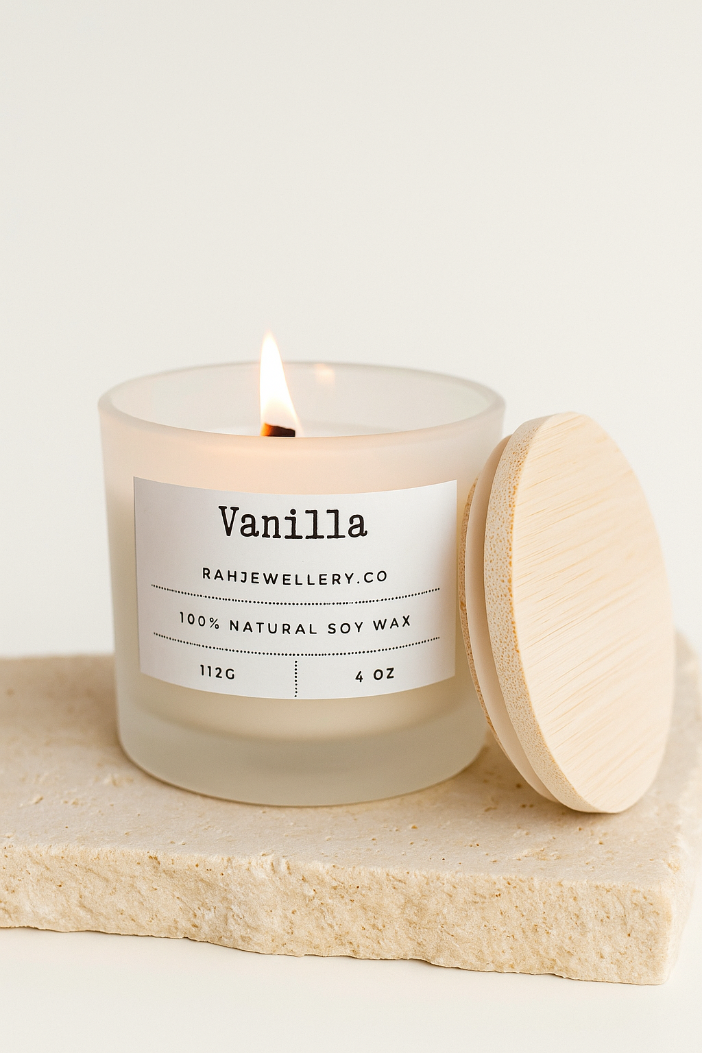 4 oz Vanilla Scented Candle