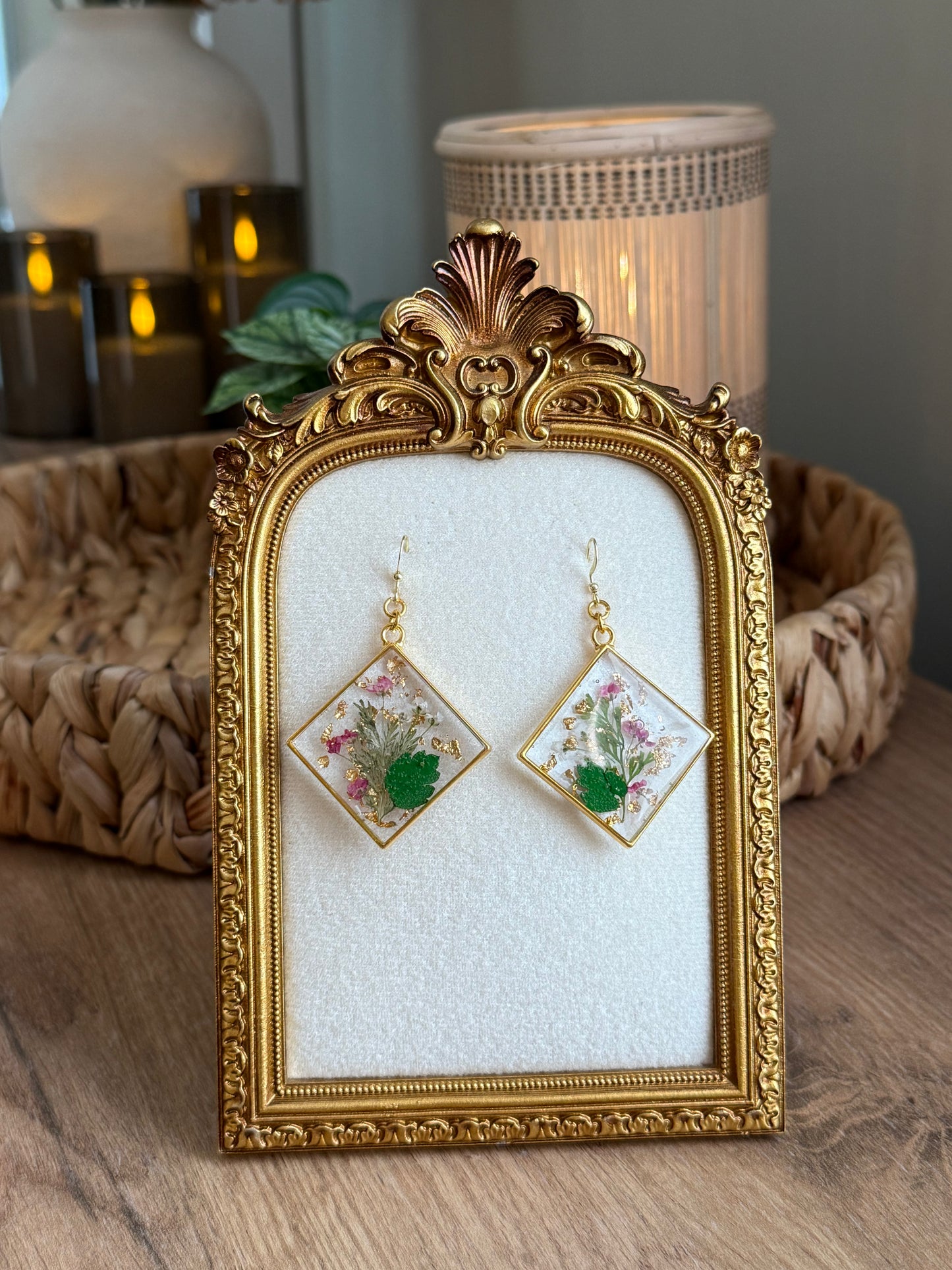 Transparent Handmade Earrings